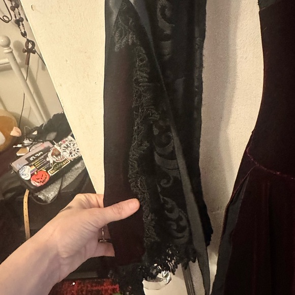 Vintage 90s Shrine Of Hollywood Goth Dress - Picture 4 of 10
